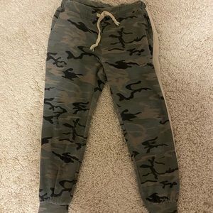Dance & Marvel camo sweatpants